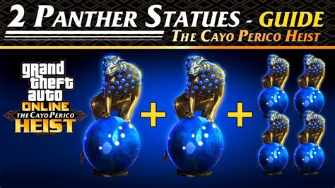 X Panther Statues Guide Replay Gold Glitch Cayo Perico Elite Hard