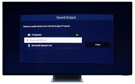 How to connect an external speaker to a Samsung TV | Samsung LEVANT