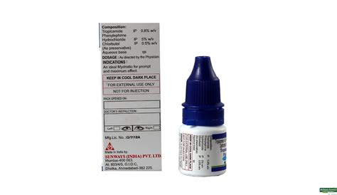 Buy Tropicacyl Plus Eye Drops Ml Online At Best Prices Wellness Forever