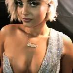 Bebe Rexha Big Albanian Tits Bouncing White Shirt Braless 1