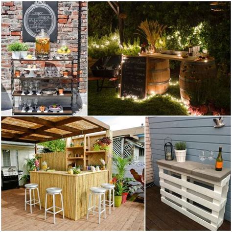 5 Amazing DIY Outdoor Bar Ideas for Your Backyard