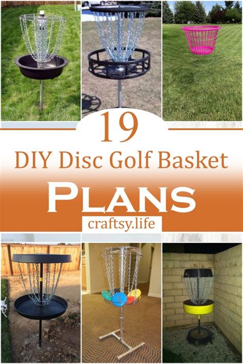 Diy Disc Golf Basket Plans For Your Garden Craftsy