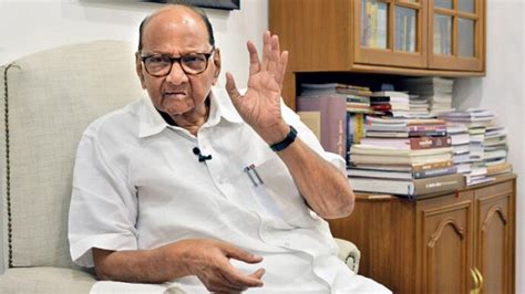 Sharad Pawar Has No Trust In Shiv Sena Says Bjps Ram Kadam India Today