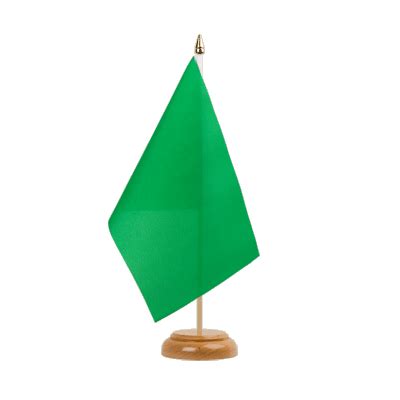 Green Table Flag 6x9 Wooden MaxFlags Royal Flags