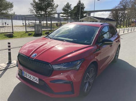 Hun fylder meget men på den gode måde Skoda Enyaq Sportline 80 er en