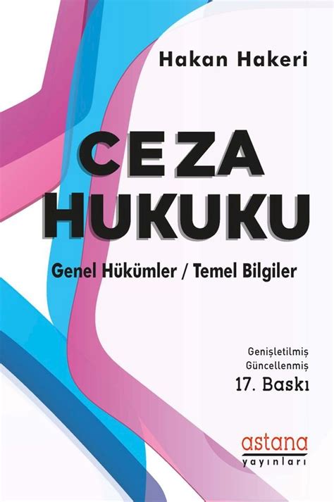 Ceza Hukuku Genel Hükümler 17 Baskı PChome 24h書店