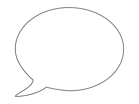 Speech Bubble Svg Comic Bubble Svg Word Speech Bubble Clipart