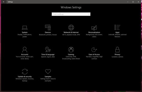 How To Enable The Secret Settings Menu In First Windows 10 Redstone 3 Build