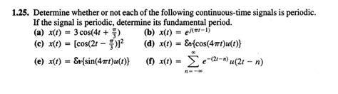 Solved Determine Whether Or Not Each Of The Following Chegg