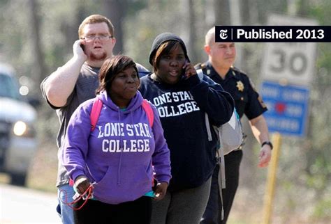 4 Hospitalized In Shooting At Lone Star College The New York Times