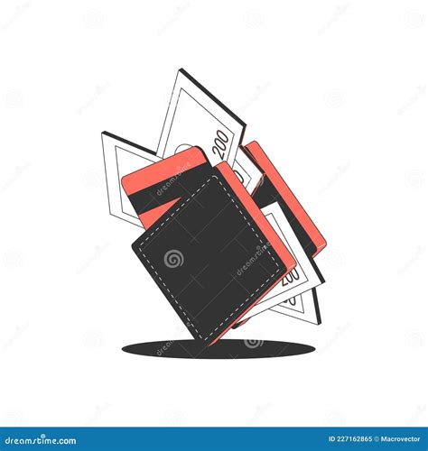 Money Isometric Icon Stock Vector Illustration Of Banking 227162865