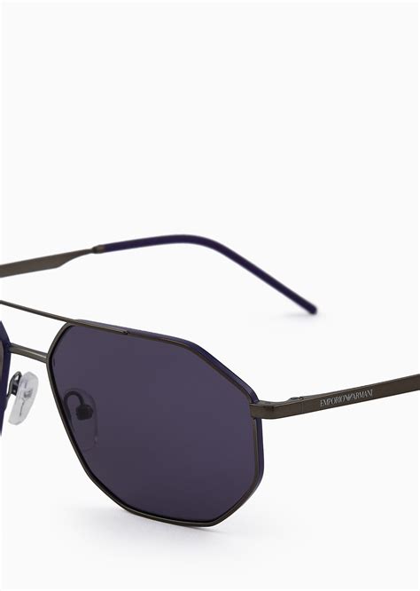 Irregular Shaped Mens Sunglasses Emporio Armani Man