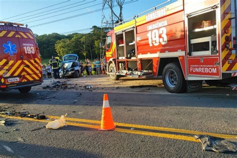 Urgente Morre Empres Ria Terceira V Tima De Grave Colis O Na Sc