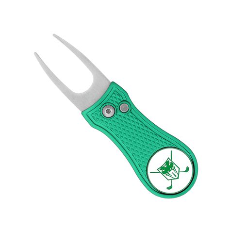 Sidekick Side Open Divot Repair Tool Green CobraTec Golf