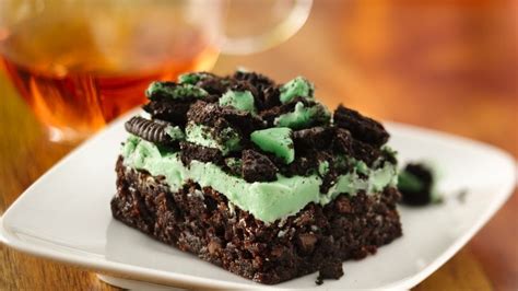 Fudge Mint Oreo™ Cookie Bars Recipe