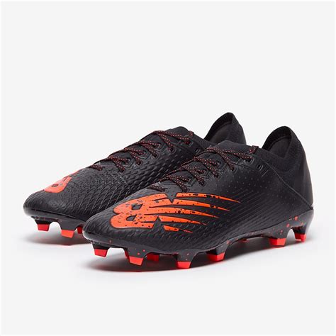 New Balance Furon Pro FG Piel Negro Botas de Fútbol Pro Direct Soccer