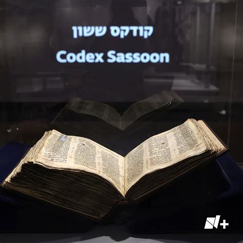 Nm S On Twitter El Codex Sassoon El Libro Completo M S Antiguo De La