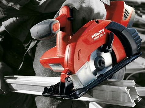 Hilti 22 Volt Lithium Ion Cordless Metal Cutting Circular Saw Scm 22