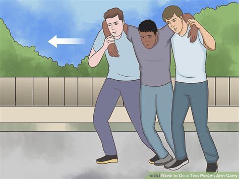 4 Ways To Do A Two Person Arm Carry Wikihow