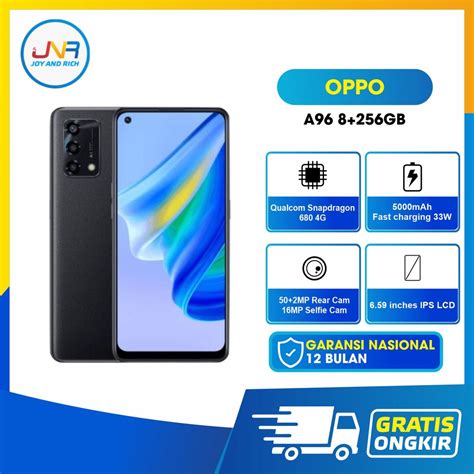 Jual Oppo A96 8GB 256GB Ram 8GB 5GB Extended Ram Rom 256GB