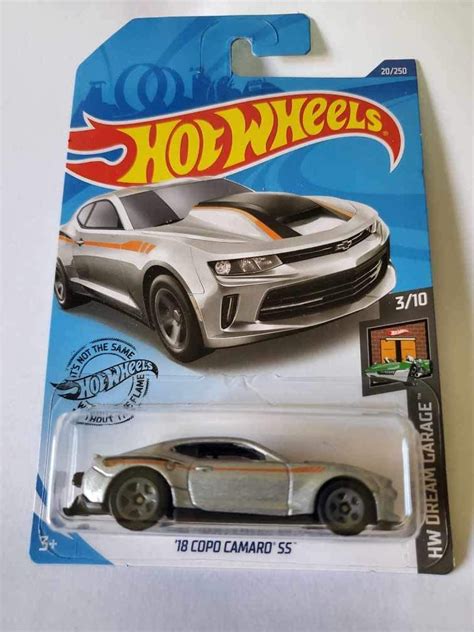 Hot Wheels 2020 Hw Dream Garage 18 Copo Camaro Ss 20250 Silver Toys And Games