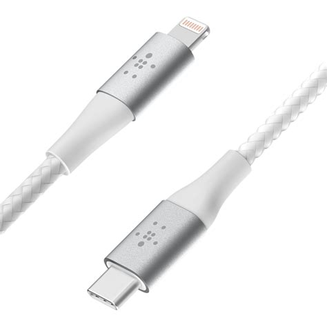 Cable Trenzado USB C A Lightning 2 M Blanco Belkin Belkin ES