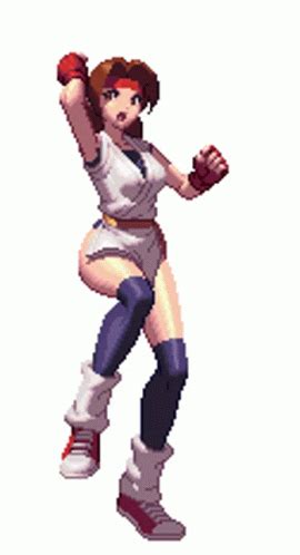 Yuri Yuri Sakazaki Sticker Yuri Yuri Sakazaki Kof Discover Share Gifs