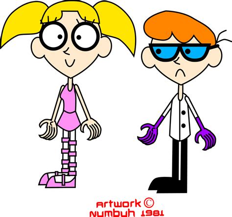 Dee Dee And Dexter In Tim Burton Style By Numbuh1981 On Deviantart