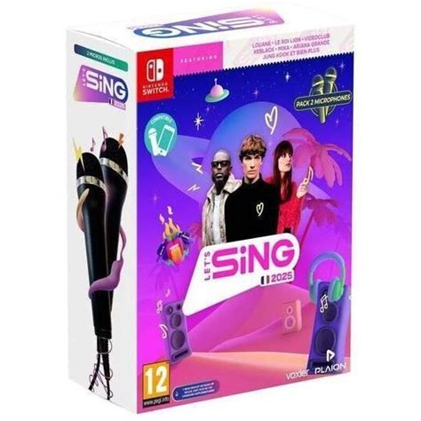 Let S Sing Micros Jeu Nintendo Switch Cdiscount Jeux Vid O