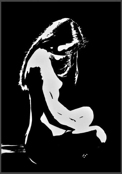 Nude Shadows Women In Modern Art Painting By Simona Tsvetkova