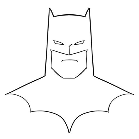 2 Ways To Draw Batman For Beginners How To Draw Batman´s Head And Full