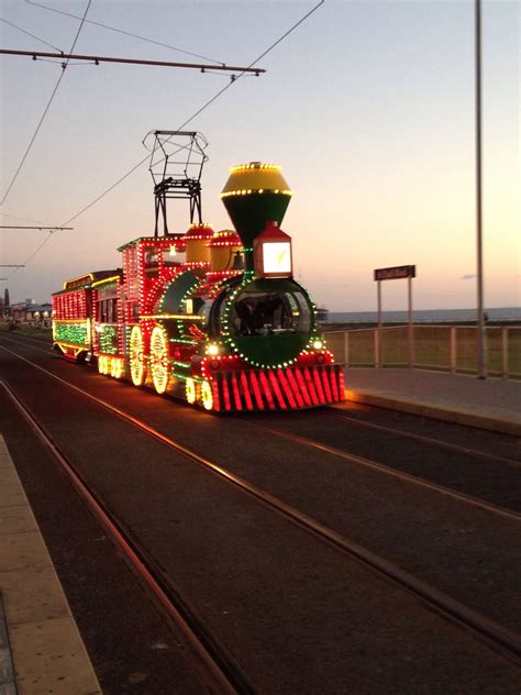 Illuminated tram, Blackpool, Lancashire, England | Blackpool england ...