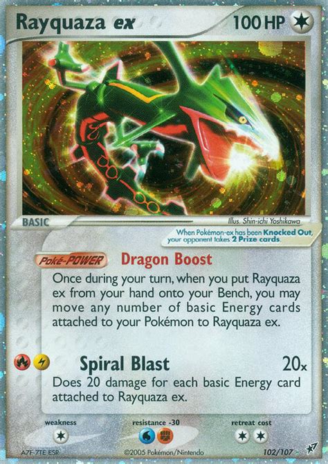 Rayquaza Ex Ex Deoxys Pokémon Cardtrader