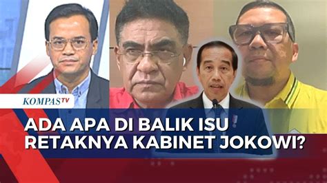 Analisis Pengamat Soal Cara Jokowi Jaga Menteri Teknokrat Tetap Di