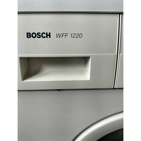 User manual Bosch WFF1200 (26 pages)