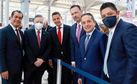 Asiste Murat A Inauguración Del Aeropuerto Internacional Felipe Ángeles