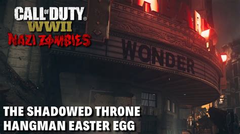 Call Of Duty Ww Zombies Shadowed Throne Get All Power Ups Hangman