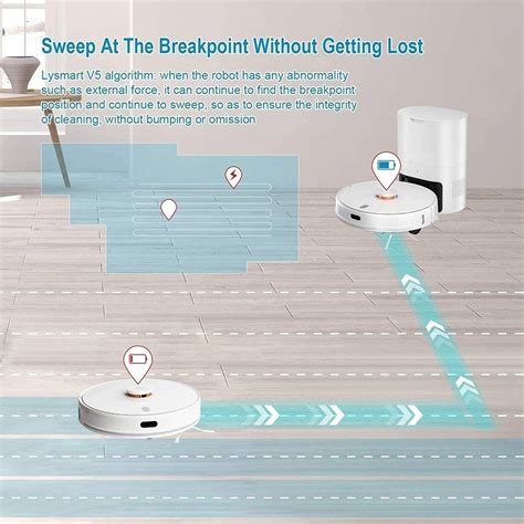 Lydsto R Smart Robot Vacuum Cleaner With Automatic Self Empty Self