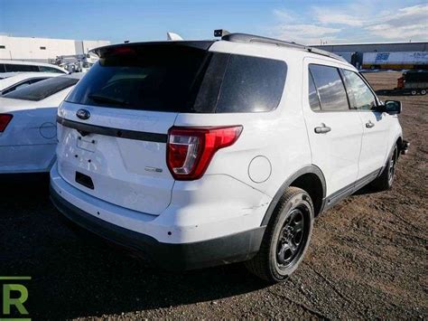 2017 Ford Explorer Police Interceptor Awd Suv Roller Auctions