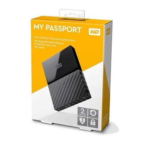 Western Digital BS4B0020BBK WESN My Passport 2TB Portable External Hard