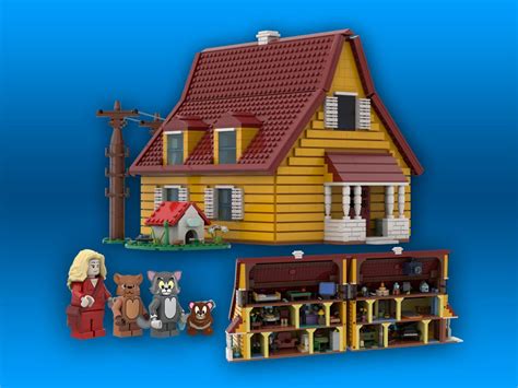 Lego Tom And Jerry House : r/legoideas