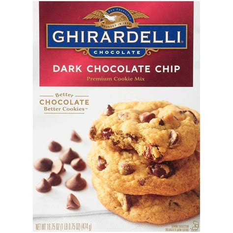 Ghirardelli Dark Chocolate Chip Cookie Mix 474g | Shopee Singapore