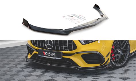 Front Lippe Front Splitter Frontansatz V Mercedes Amg A S W