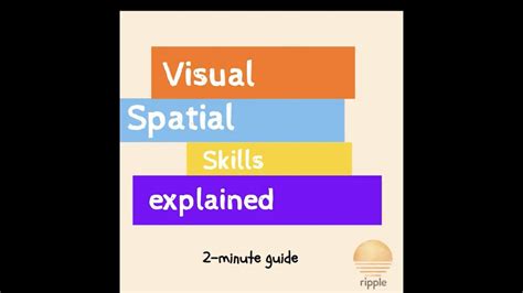 Visual Spatial Skills Explained Youtube