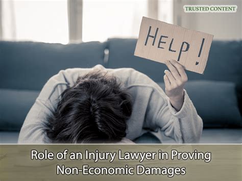 How To Successfully Prove Non Economic Damages In Personal Injury Claims