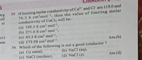 Define Limiting Molar Conductivity 1