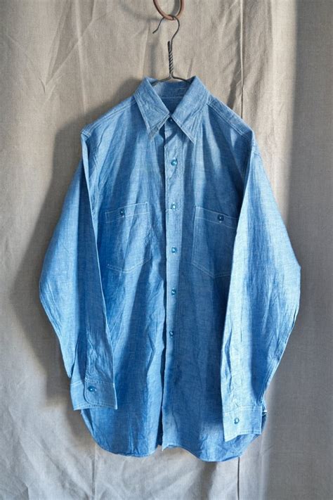 Ww2 Us Navy Chambray Shirts Deadstock Jam Clothing