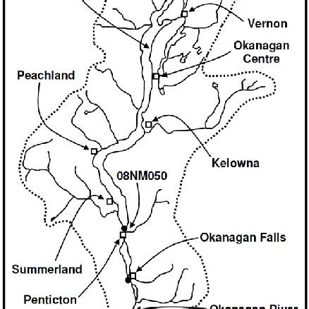 Location map of the Skeena River | Download Scientific Diagram