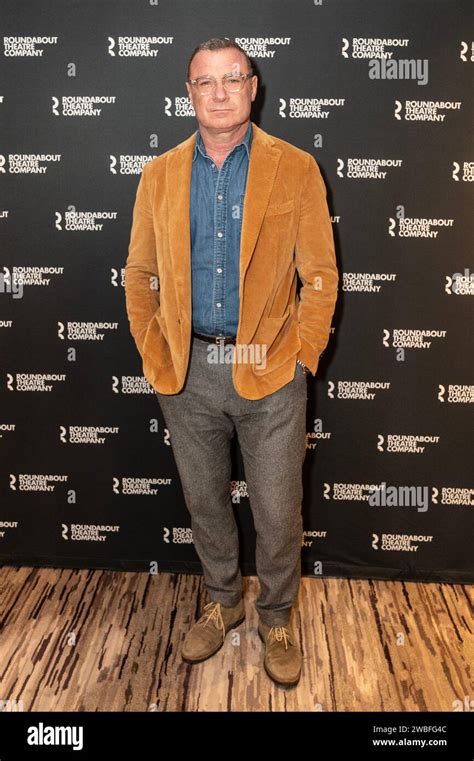 Liev Schreiber Attends Media Event For Doubt A Parable On Broadway At