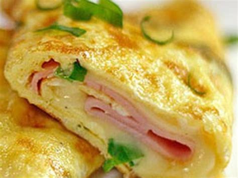 Omelete De Presunto E Queijo